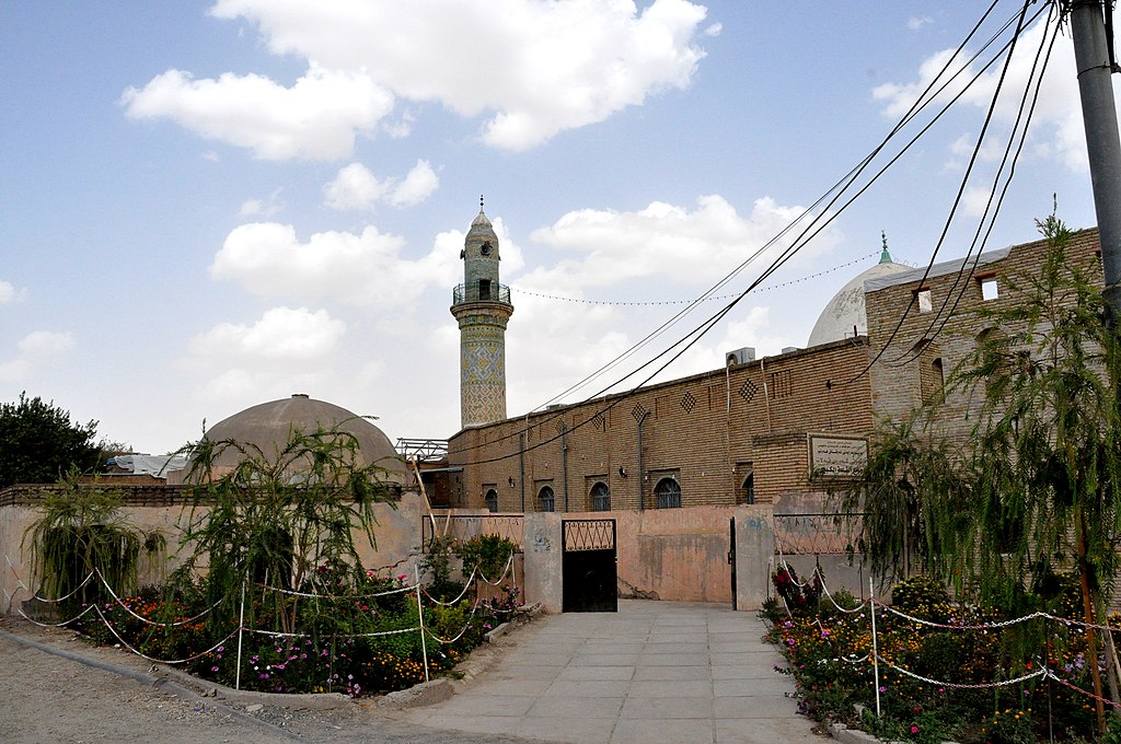 Image illustrating the grand mosque in Erbil Citadel, Kurdistan Region of Iraq